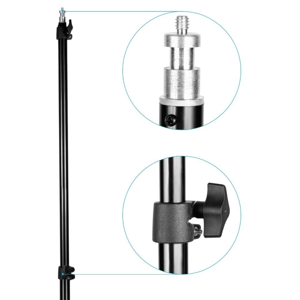 4-Piece Bi-Color 660 LED Video Light and Stand Kit