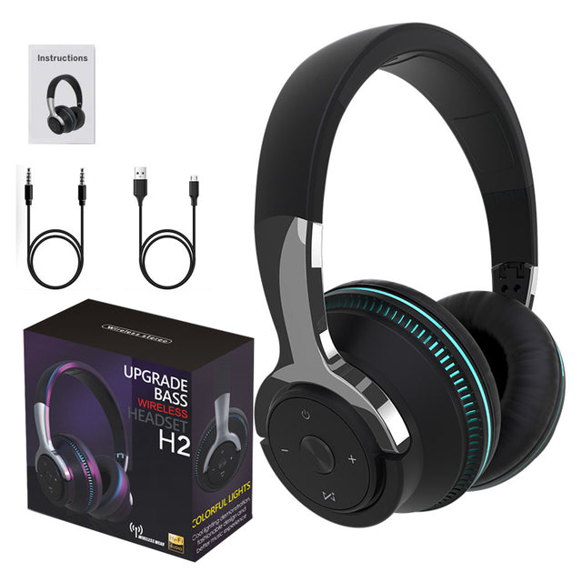 Wireless Light Changing Bluetooth Gaming Headset