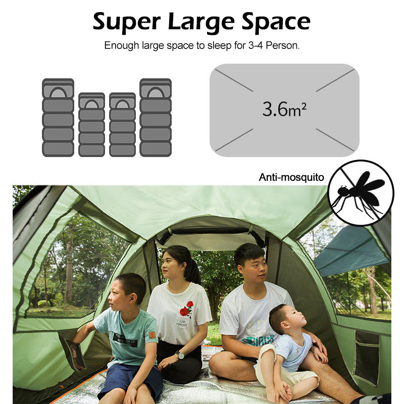 Automatic Pop Up Camping Tent