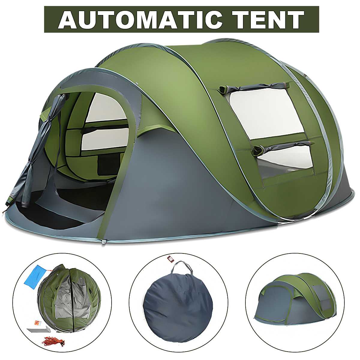 Automatic Pop Up Camping Tent