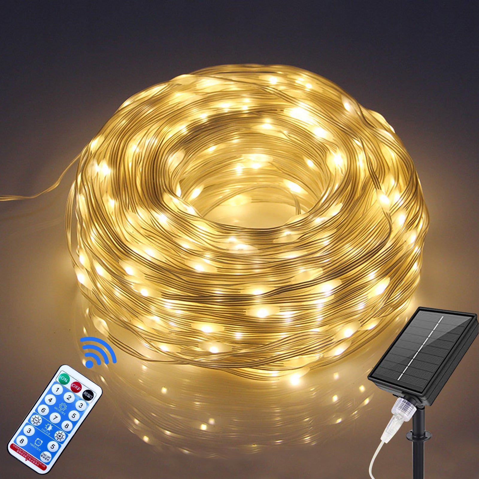 Solar Powered String Lights Decorations