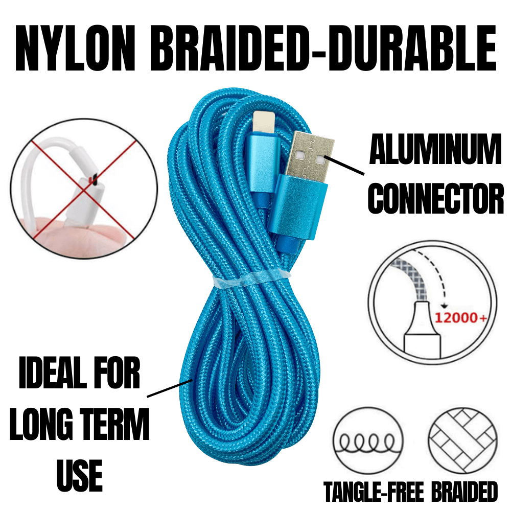 PBG 2 Pack 10FT XL Charger Cable