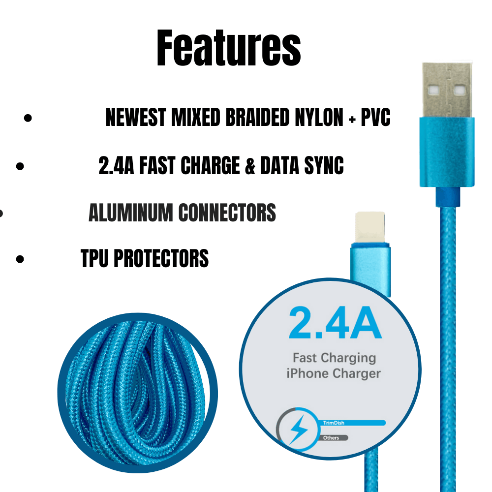 PBG 2 Pack 10FT XL Charger Cable
