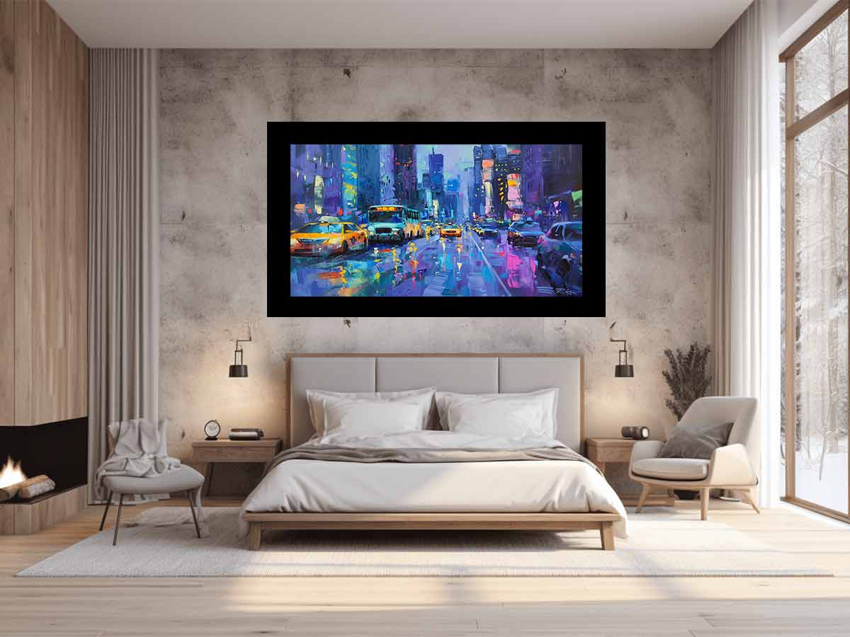 Street Canvas Art Print-1